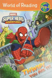 Marvel. Super Hero adventures. Thwip! You are it! Pre-1 level