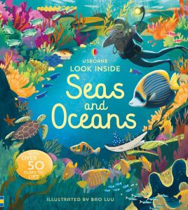 Look inside seas and oceans (Книга с окошками)