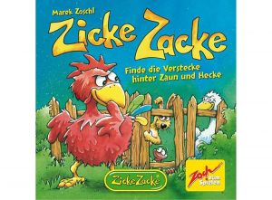 Цыплячьи бега (Прятки) (Zicke Zacke, card game)