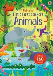 USBORNE LITTLE FIRST STICKERS.ANIMALS