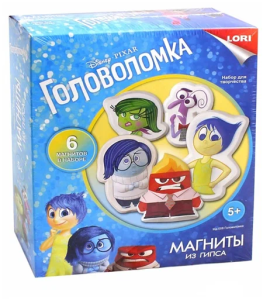 Магниты из гипса Disney "Головоломка"