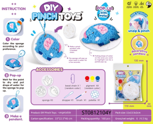 Набор для творчества Объемные рисунки PINCH TOYS овощи