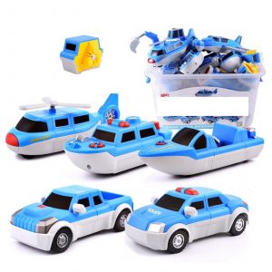 Собираем транспорт (магнитные блоки 10 шт)