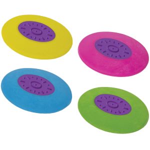 Ластик "Воздушный шар", цвет ассорти, круглый, пластиковый держатель, 228726