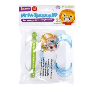 Игра-тренажёр для развития речи с загубником 5797739