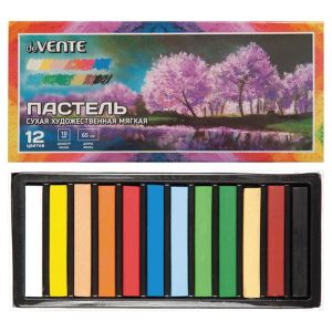 Пастель сухая художественная мягкая «deVENTE» 12 цветов