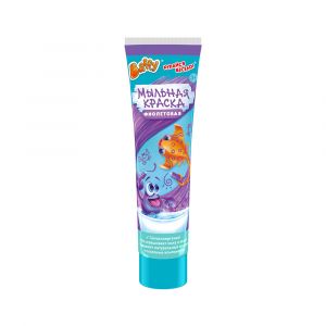 Мыльная краска детская ТМ «Baffy»®, цвет фиолетовый