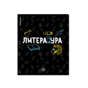 Тетрадь общая ученическая ErichKrause Inscription, Литература, 48 листов, линейка