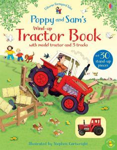 Poppy and Sam`s wind-up tractor book.