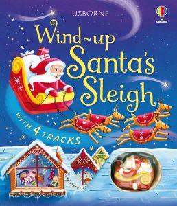 WIND-UP SANTA'S SLEIGH