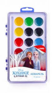 Акварель Disney "Холодное сердце-2" 18 цветов