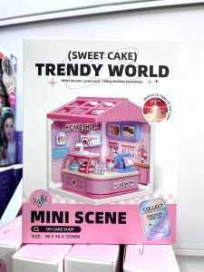 Сборная модель кафе SWEET CAKE TRENDY WORLD