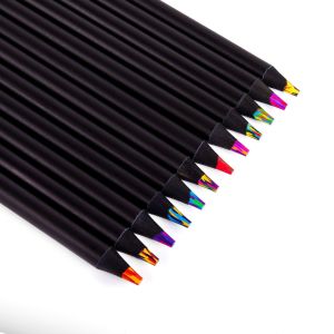 Карандаш с многоцветным грифелем толстый