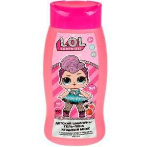 Детский шампунь-гель-пена для ванн ЛОЛ