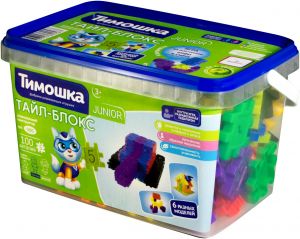 "Тайл-блокс" 100 деталей