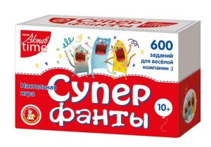 Игра настольная Суперфанты (600 заданий ). Серия АКТИВ time 04307