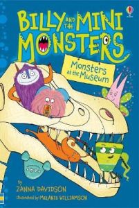 Billy and mini the monsters. Monsters at the Museum.