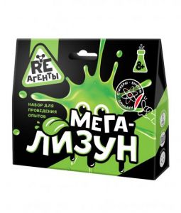 Научно-познавательный набор "Мега-Лизун", зеленый