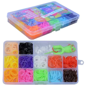 Набор для плетения резиночками в прямоугольной упаковке