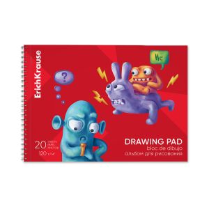 Альбом для рисования на спирали ErichKrause Jolly Friends, А4, 20 листов