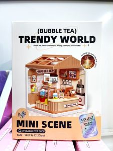 Сборная модель кафе BUBBLE TEA TRENDY WORLD
