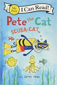Pete the Cat scuba-cat.