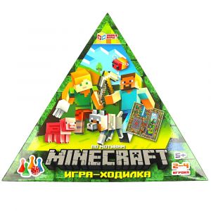 По мотивам Minecraft. Игра-ходилка в треугольной коробке