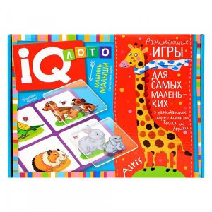 Пластиковое лото для малышей (нов) 2+ Мамины малыши. Составляем пары