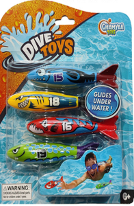 Игрушка для плавания Спортивные рыбки Dive toys. Летние игры