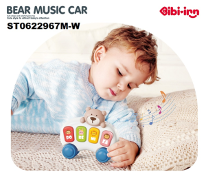 Мишка музыкальная машинка BEAR MUSIC CAR