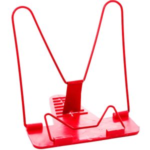 Подставка для книг красная