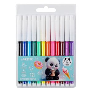 Фломастеры Yummy Panda 12 цветов