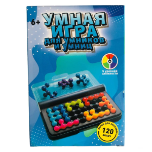 Умная игра-головоломка синяя