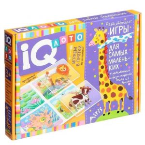 Пластиковое лото для малышей (нов) 3+ Играем в прятки. Кто это спрятался? \ Куликова Е.Н., Сухарева 