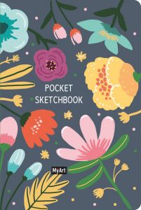 MyArt. Pocket СКЕТЧБУК. ЦВЕТЫ