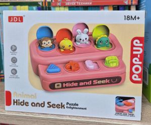 Интерактивная игрушка Pop-Up "Hide and Seek" с животными