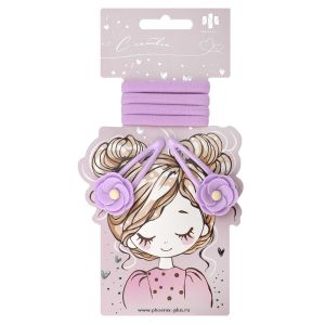 Набор аксессуаров для волос ЦВЕТОЧКИ