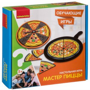 Мастер пиццы, настольная обучающая игра BONDIBON