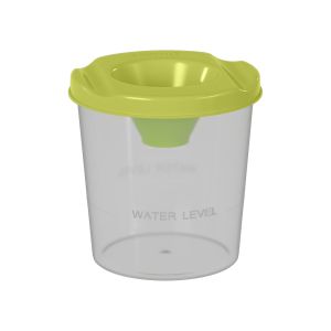 Стакан-непроливайка ErichKrause Neon Solid, желтый