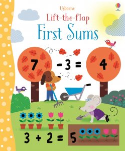 Lift-the-flap first sums (книга с окошками)