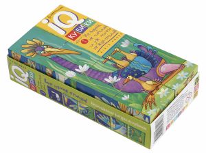 Умные кубики. Фигурные 6 шт. Вот какие птички! (нов)