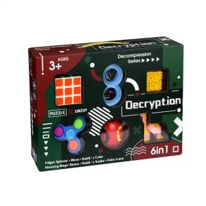 Cредний набор антистресс-головоломок Decryption 6 in 1