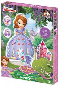 Набор для творчества из страз 3D София прекрасная