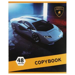 Тетрадь, Ламборгини 48 листов, клетка
