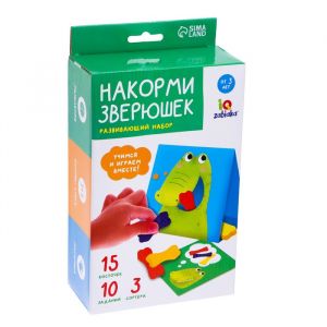 Развивающий набор "Накорми зверюшек" 7475672