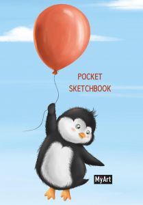 MyArt. Pocket СКЕТЧБУК. ПИНГВИНЁНОК