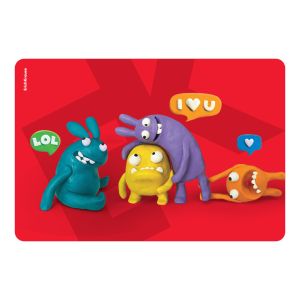 Подкладка настольная пластиковая ErichKrause Jolly Friends, А3 