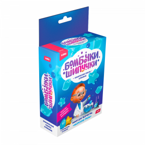 Оп-066 Химические опыты.Бомбочка-шипучка "Морские грезы"