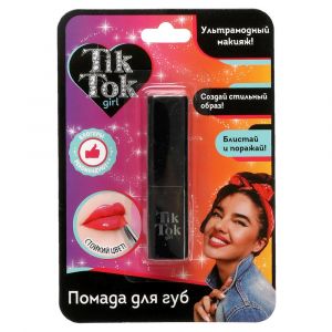 Помада для губ розовая TIK TOK GIRL 