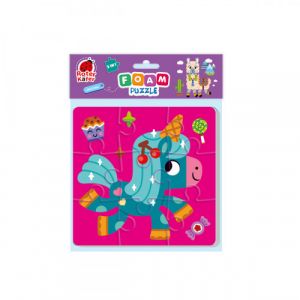 Мягкие пазлы  2 в 1 "Единорог"